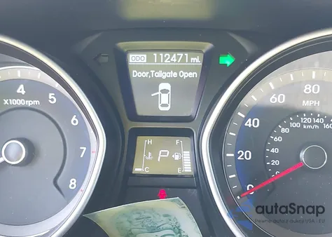 2014 Hyundai Elantra Gt из США, поврежденный, VIN KMHD35LH3EU224043